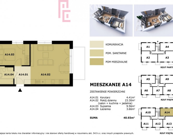 Mieszkanie Sprzedaż Osiny