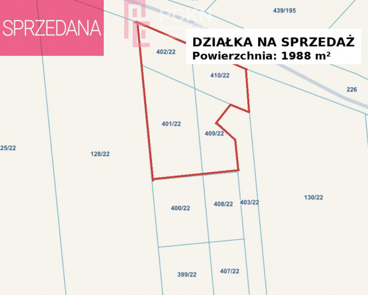 Działka Sprzedaż Zawada Kępska